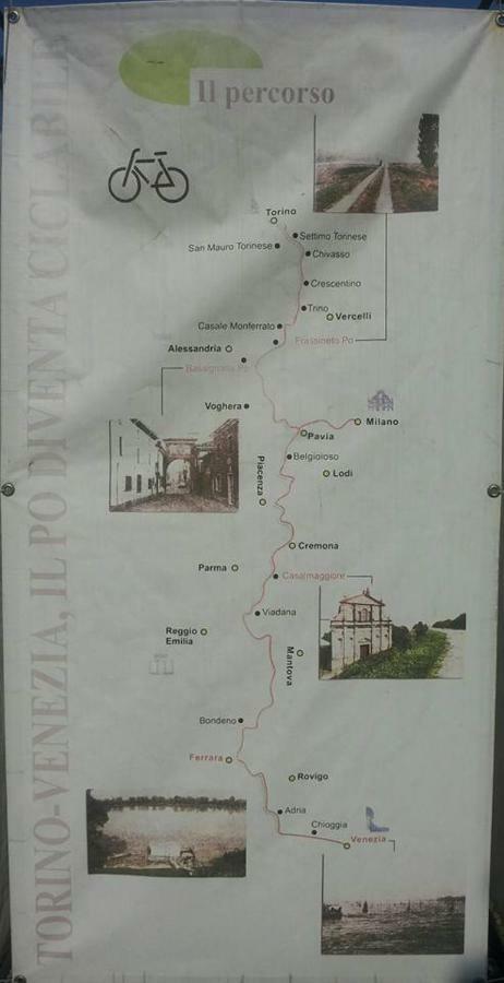 Bed and Breakfast Gaietta Frassineto Po Exterior foto